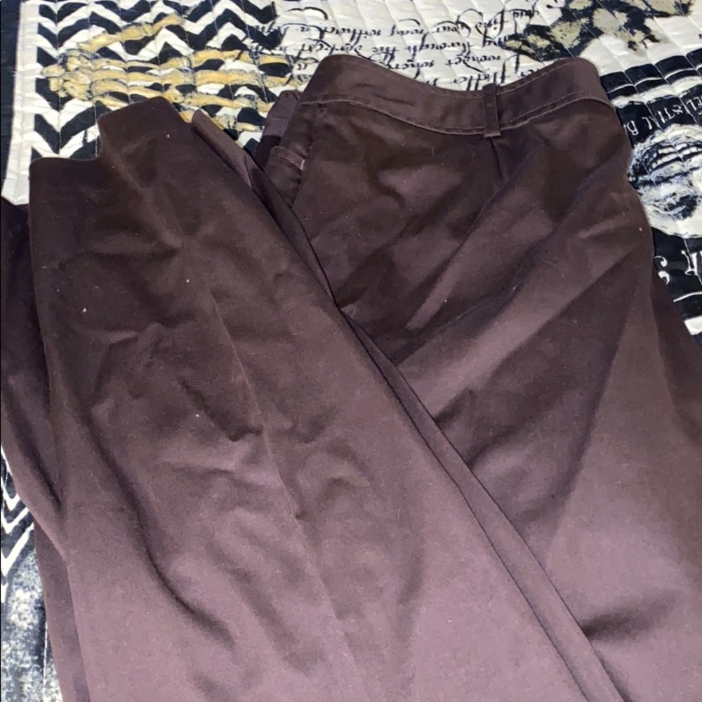 Brown slacks size 12P.
